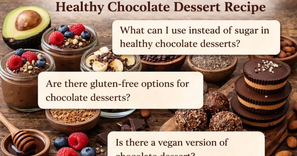 Frequently Asked Questions About Healthy Chocolate Dessert Recipe
