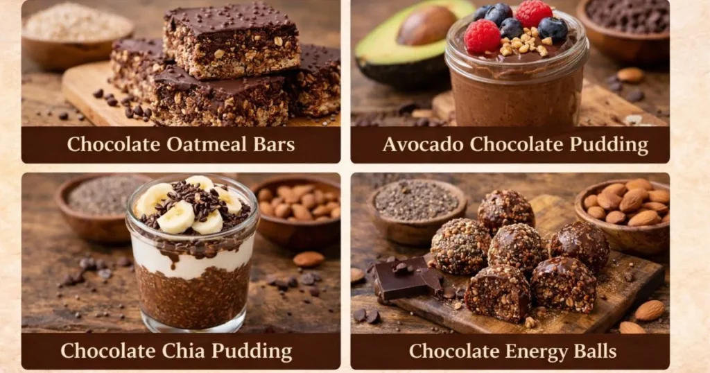 More Healthy Chocolate Dessert Recipe Ideas